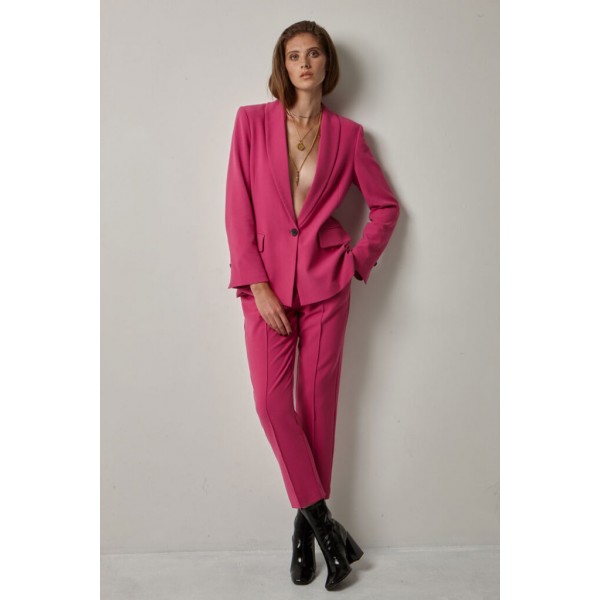 Soaked in Luxury Hayley Jacket and trousers in Purple Orchid available on colmershill.pro