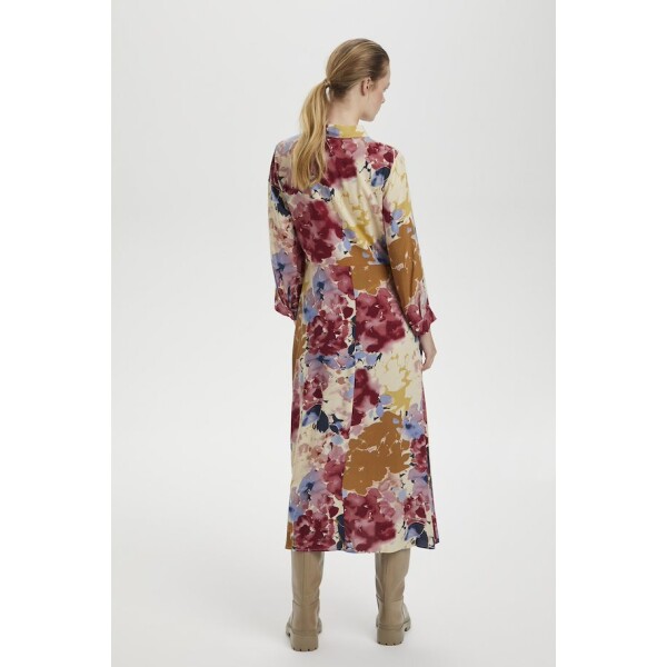 Soaked in Luxury Violetta Shirt Dress Pink Watercolour Print available from top UK stockist colmershill.pro
