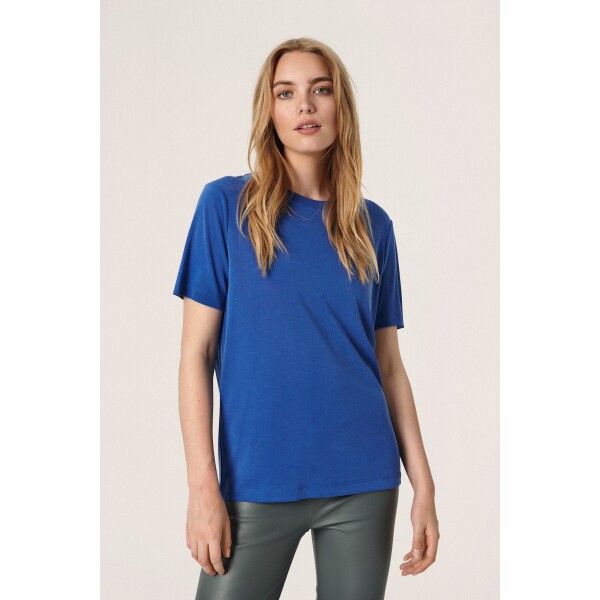 Soaked in Luxury Columbine Loose Fit Tee Soladite Blue available from top UK stockist colmershill.pro