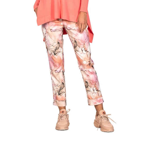 Beate Heymann Printed Trousers Flamingo available from top UK stockist colmershill.pro