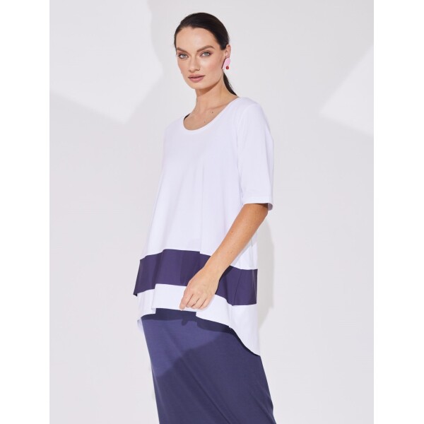 Naya Contrast Jersey Top available from top UK stockist colmershill.pro