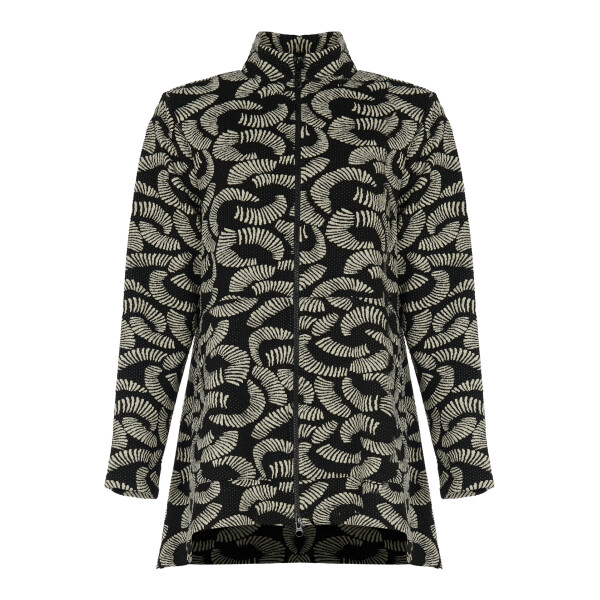 Kozan Jane Jacket Echo Print CT-2911 front view