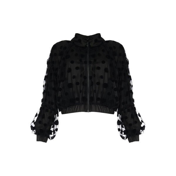 Kozan Alita Jacket Jot Black front zip view