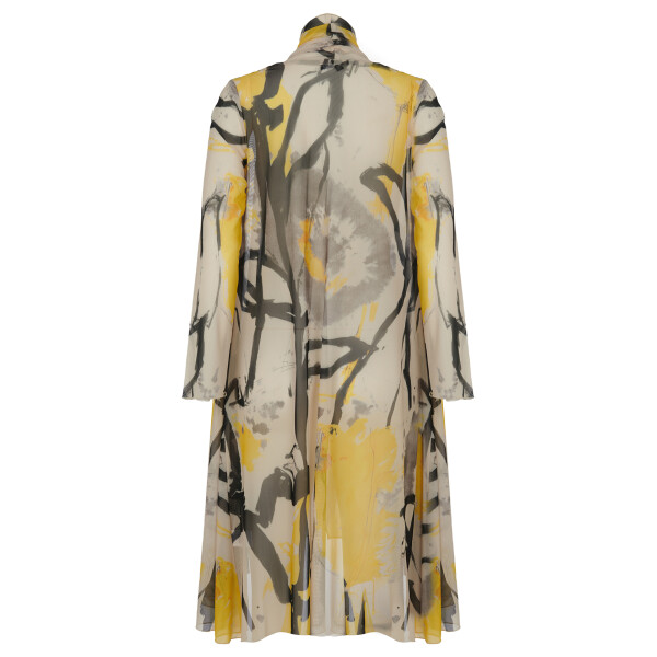 Kozan Molly Limoncello mesh jacket back view