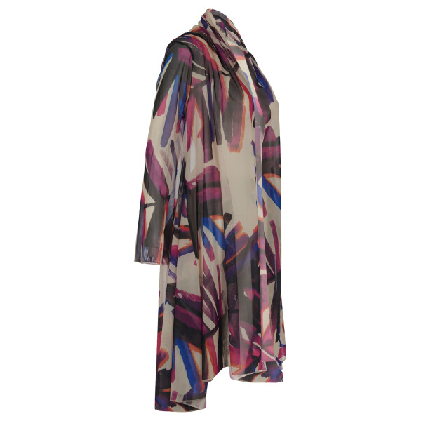 Kozan Longline Molly Jacket Sangria side view