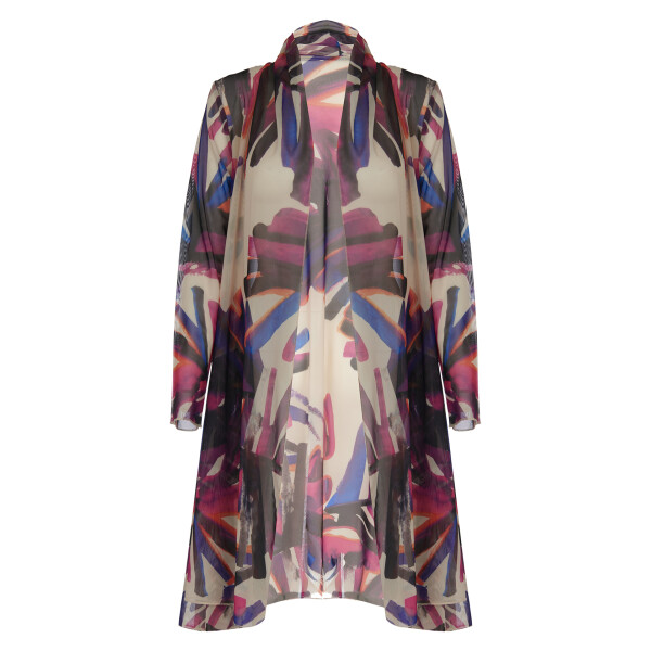 Kozan Molly Mesh Jacket Sangria SH-210805 front view
