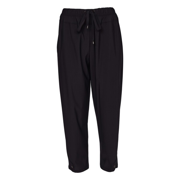 Naya Drawstring Trouser Black NAW26116 front view